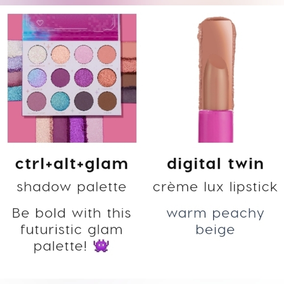 Colourpop Cyber Queen Lip & Eye & Cheek Makeup Set | Brand New in Box - Picture 7 of 16